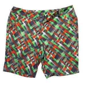 Callaway Opti-Dri Women’s Size 14 Multicolored Print Golf Shorts
